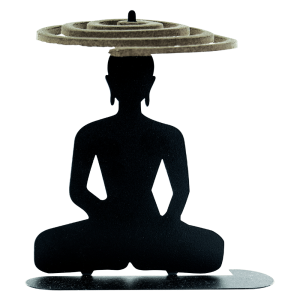 Räucherspiralenhalter Buddha