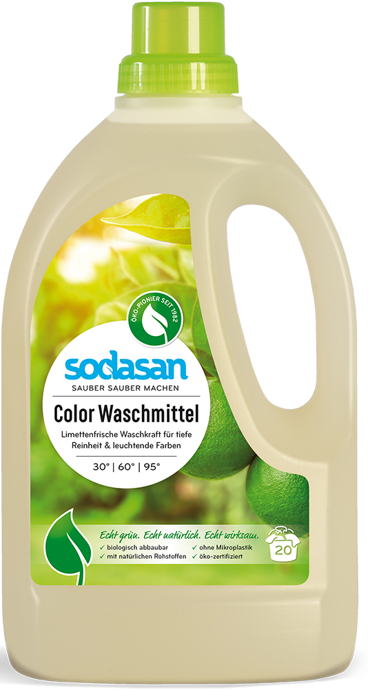 Color-Waschmittel Limette