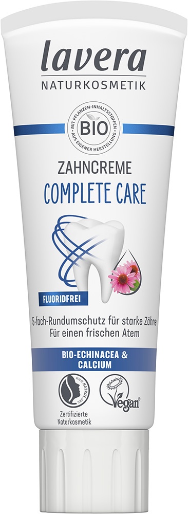 Zahncreme Complete Care ohne Fluorid