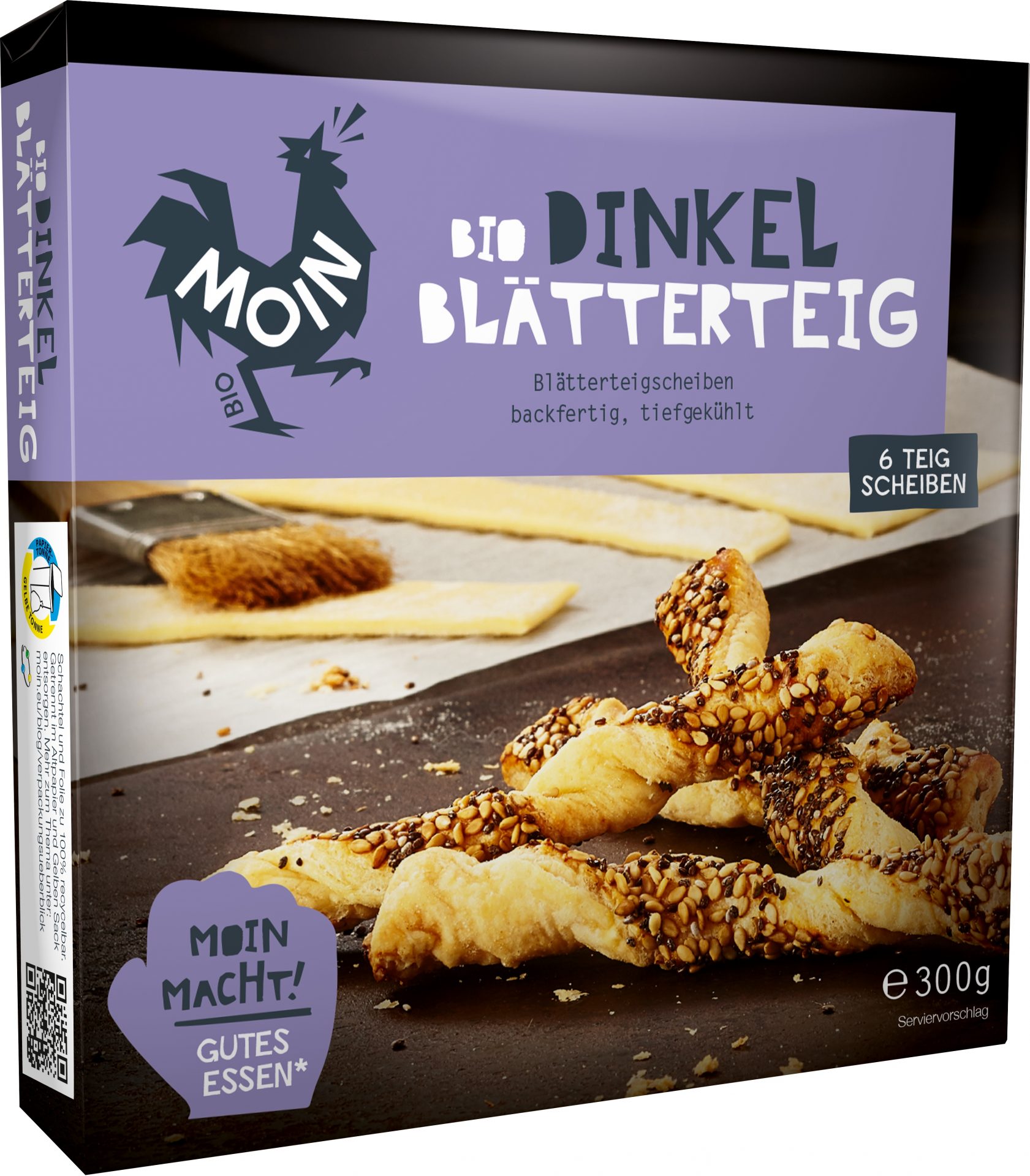 Dinkel Blätterteig