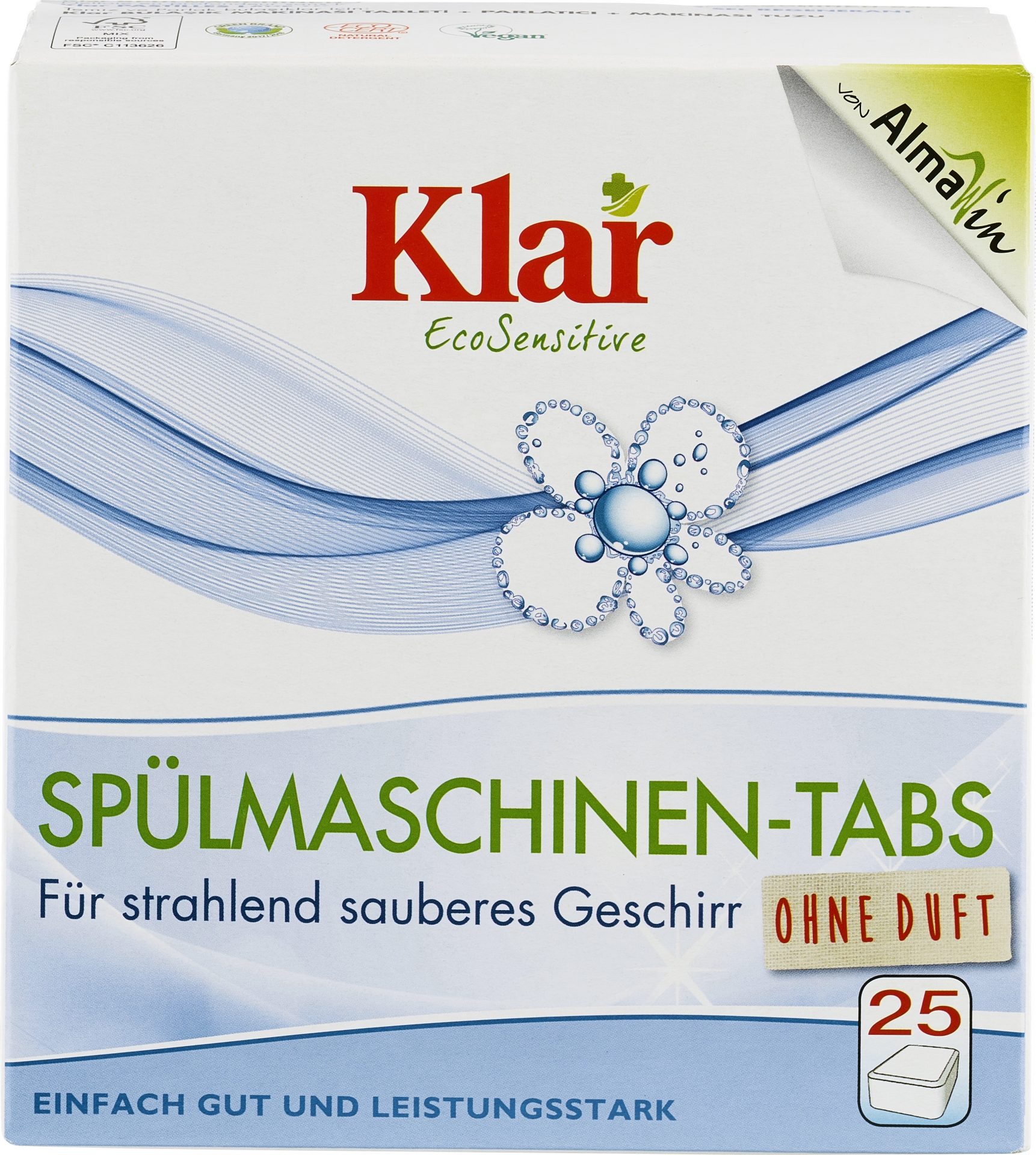 Spülmaschinentabs o. Duft